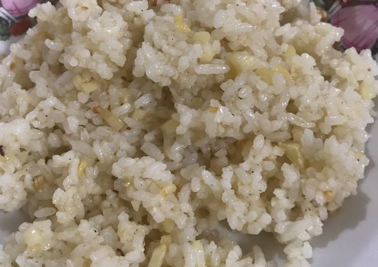 Cara Gampang mengolah Garlic Butter Rice Anti Gagal
