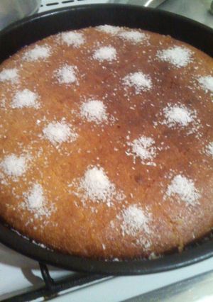 صورة لوصفة بسبوسة لذيذة واقتصادية 🎂🎂☕☕🍪🍪🍪