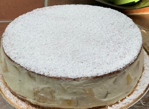 Foto di Torta ricotta e pere con pasta frolla