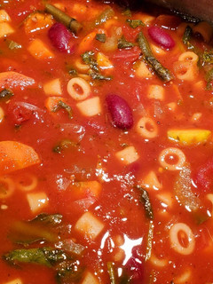 A picture of Minestrone Soup.
