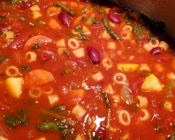 Ready to Serve Minestrone Soup Practical Delicious