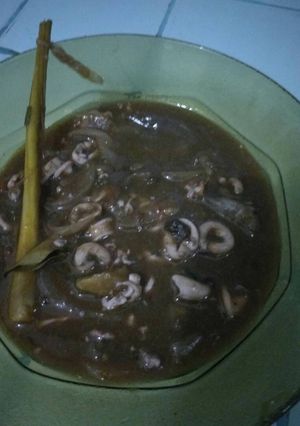 Foto resep Cumi Basah Bumbu Saus Padang