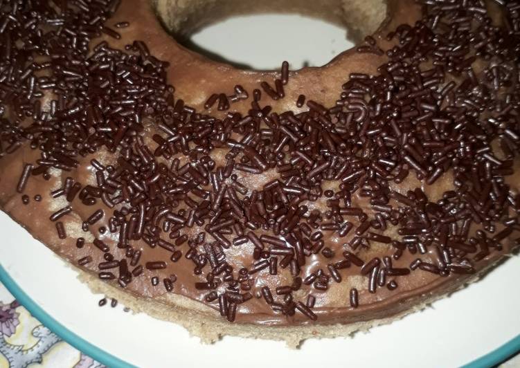 Bolu coklat simple