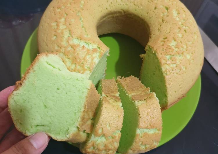 Resep Bolu Panggang Pandan Sederhana Yang Enak