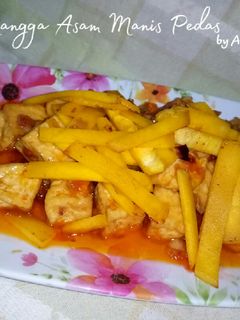Foto resep Tahu Mangga Asam Manis Pedas
