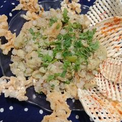 Gujarati style Sweet potato fasting recipe A picture of Gujarati style Sweet potato fasting recipe.
