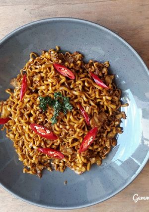 Foto resep Mie goreng instan