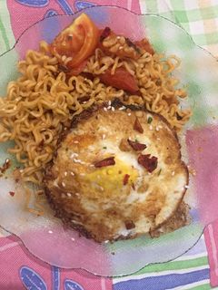 Foto resep Mie Ayam Geprek Asampedas