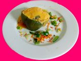 Veggie Stuffed Bell Peppers