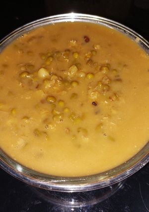 Foto resep Bubur kacang ijo (kacang hijau) super sederhana hemat gas