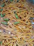 Mie gomak goreng nyemek andaliman