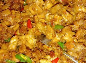 Foto resep Oseng Mandai Pedas khas Banjar