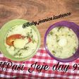 Mpasi 9m+ Bubur pakcoy+telur puyuh