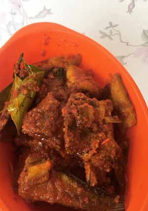 Foto resep Ikan asin gabus pedas