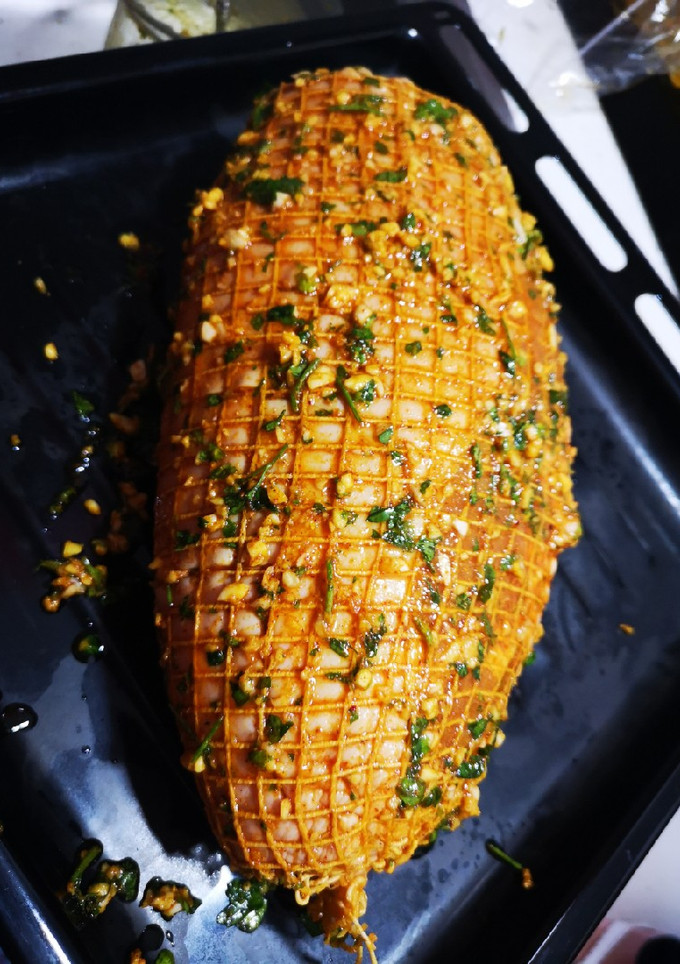 Una foto de 🍖Paletilla de cerdo al horno