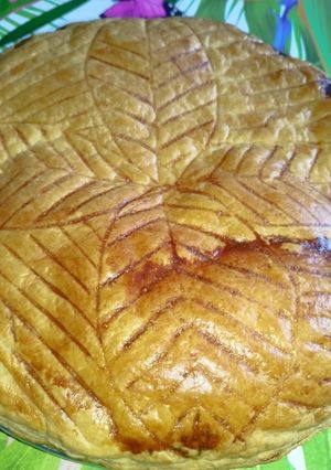 Une photo de Ma galette des rois à la noix de coco 🥥🥥