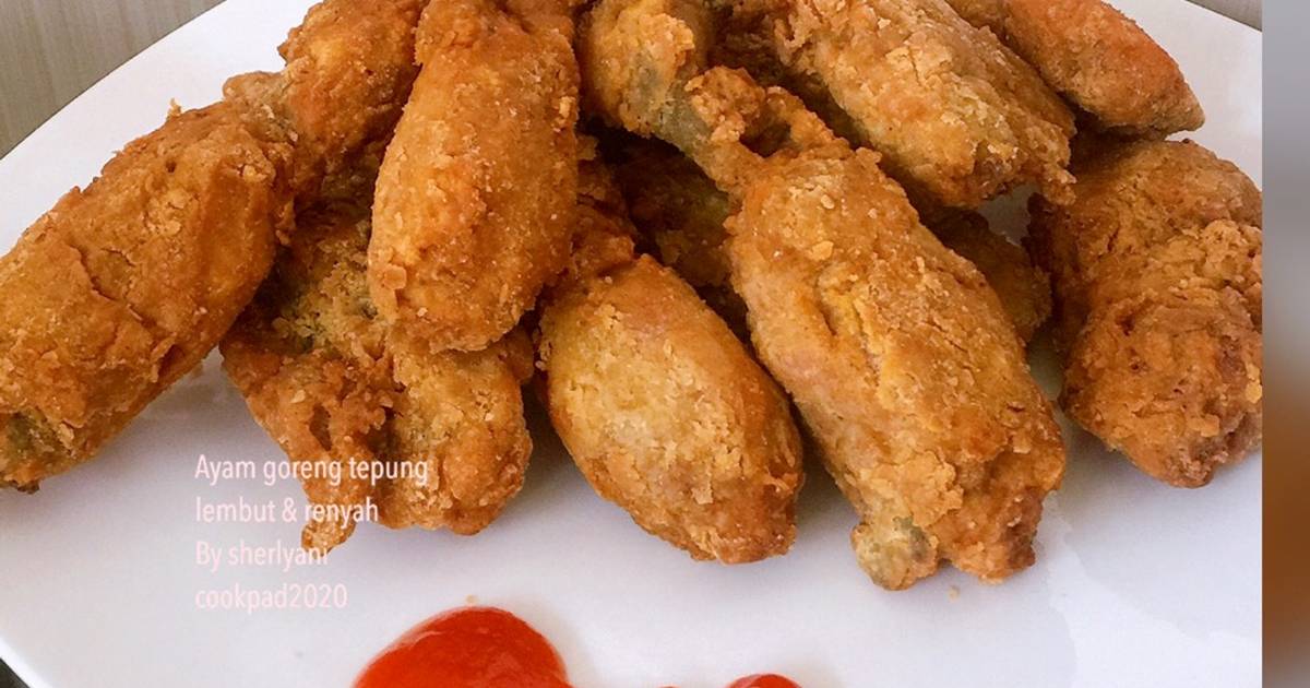 Tips ayam goreng renyah di luar lembut di dalam