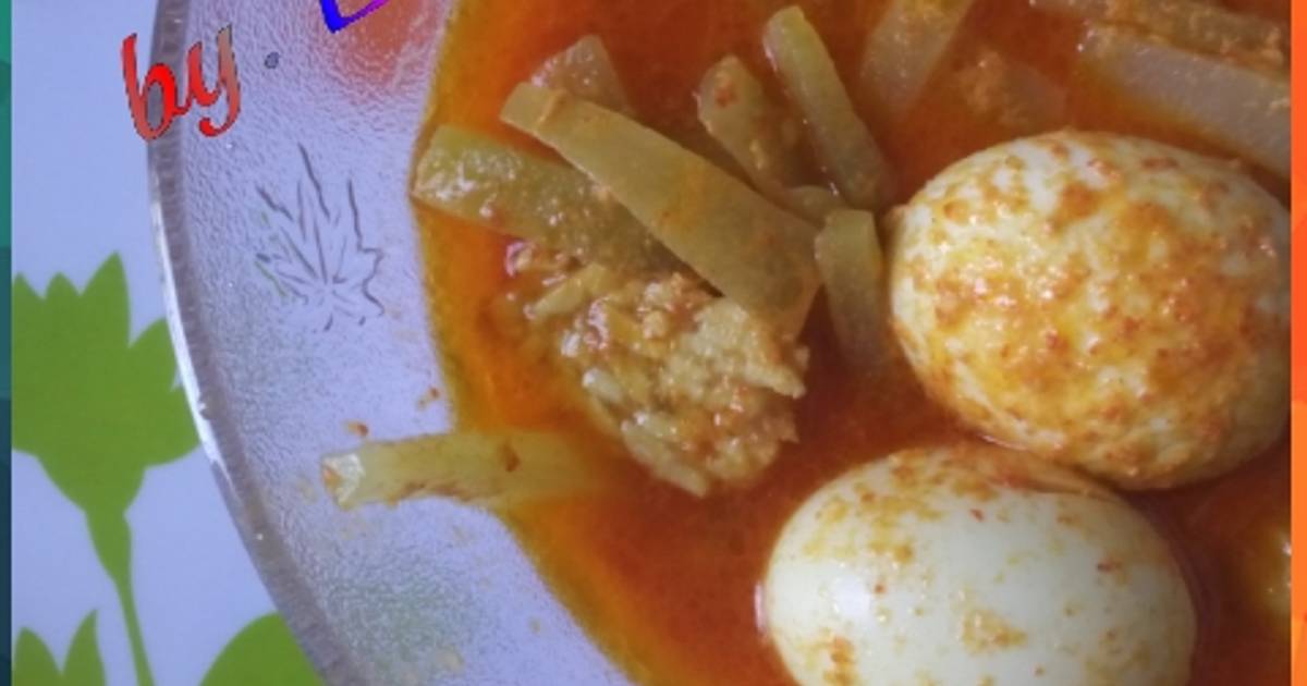  Resep  Gulai  Merah  Telur Labusiam oleh Emi Amzalia Cookpad