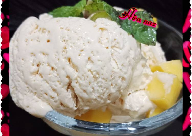 Mango ice cream 🍨