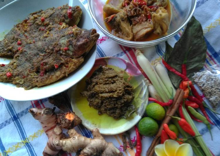 Resep Bumbu rajang/base genep khas Bali oleh widayati 