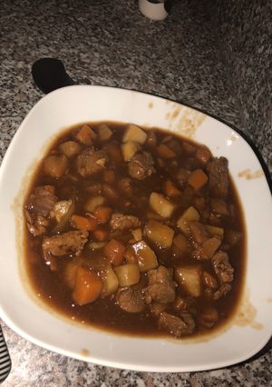 A picture of Slow cooker beef stew.