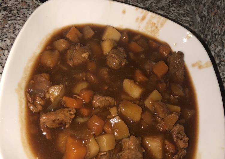 Easiest Way to Make Speedy Slow cooker beef stew