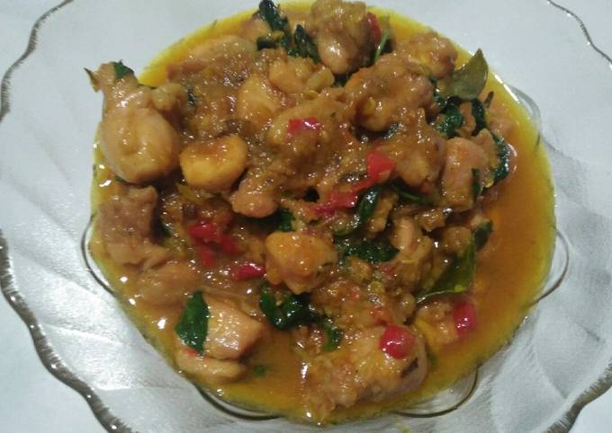 Rica rica ayam fillet kemangi