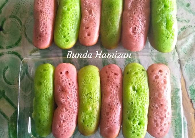 Kue Pukis Pandan & Grape