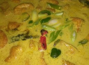 Foto resep Sayur tahu santan kuning