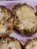 Tortitas de verduras al horno