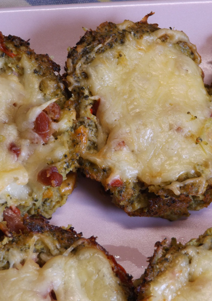 Una foto de Tortitas de verduras al horno