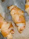 Mini Croissants caseiros