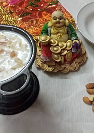A picture of Sama & sabudana kheer.