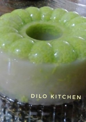 Foto resep Puding tape ketan hijau