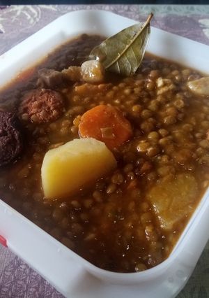 Una foto de Lentejas en olla rápida