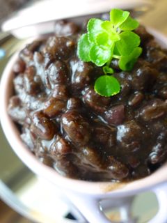 影音示範電鍋電子鍋鑄鐵鍋煮顆粒紅豆餡料 的食譜成品照片