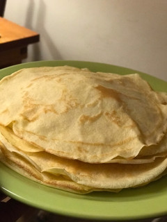 Una foto de Panqueques salados(No se rompen!)