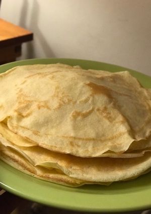 Una foto de Panqueques salados(No se rompen!)