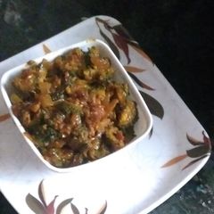 A picture of Masala Karela.