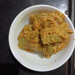 A picture of Bharva Karele Curry.