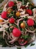 Insalata di pollo e cocomero