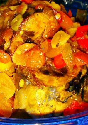 Foto resep Pindang tongkol tumis bawang 🐟|| enak || praktis