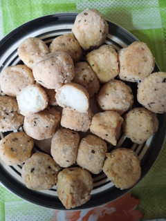 Una foto de Croquetas de papa y muzzarella