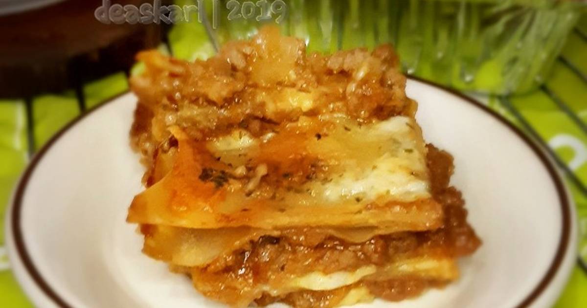 Resep Lasagna Instan Lafonte Oleh Deaskarl Cookpad