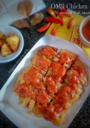 Foto resep OMji Chicken with Pineapple Thai Sauce