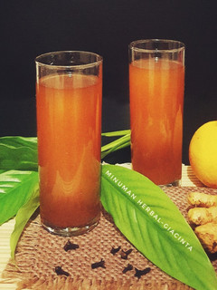 Foto resep Wedang Jahe minuman herbal anti batuk #PR_RecookMinTradisional