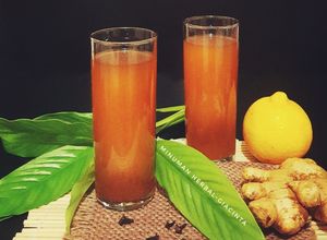 Foto resep Wedang Jahe minuman herbal anti batuk #PR_RecookMinTradisional