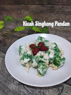 Foto resep Kicak Singkong Pandan