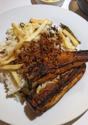 صورة لوصفة تندوري الباذنجان
