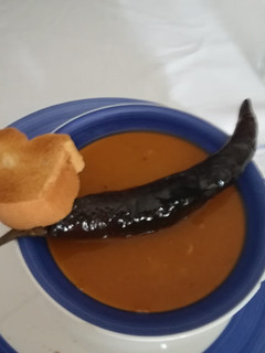 Una foto de Sopa de habas
